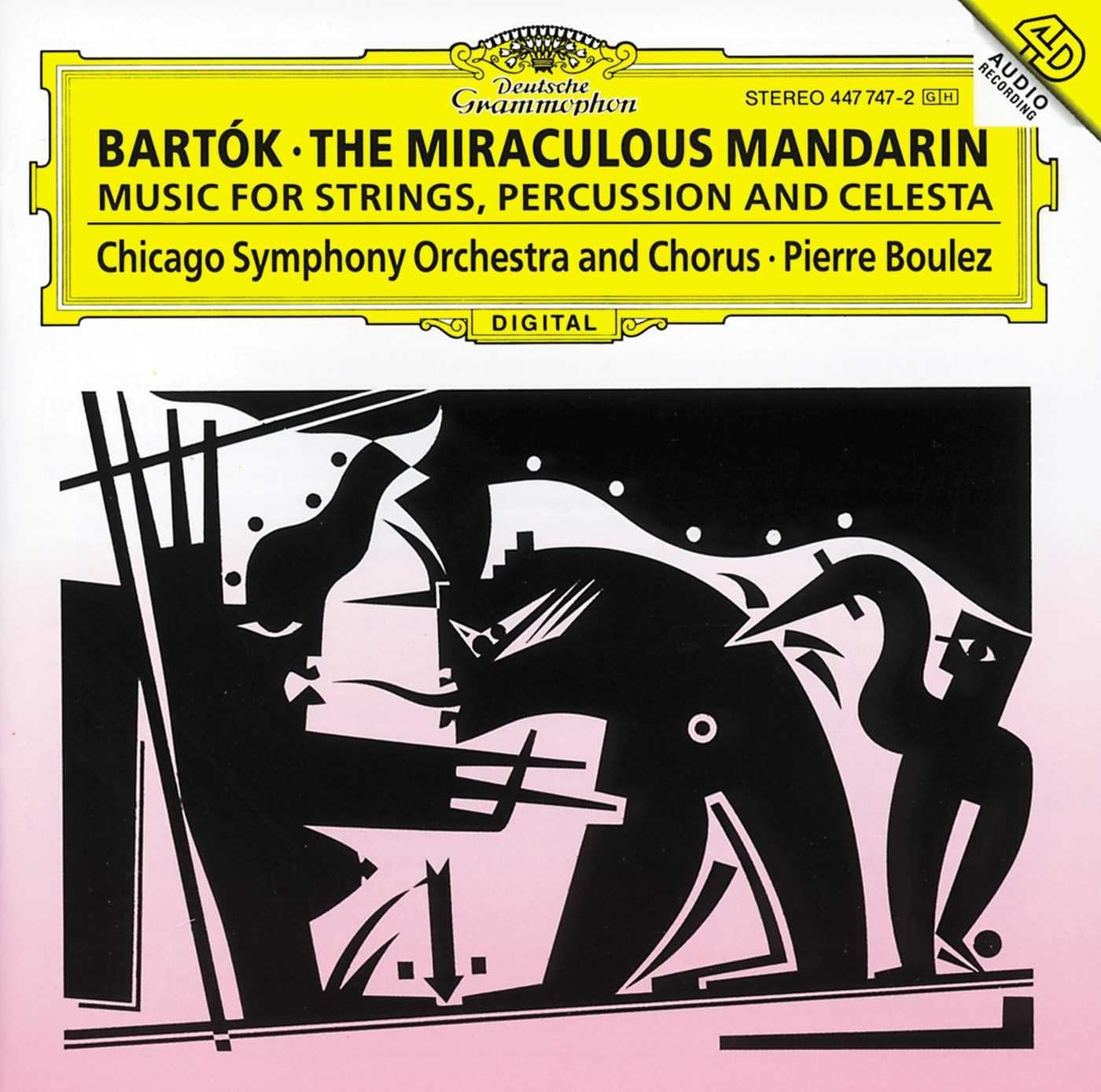 The Miraculous Mandarin / Music For Strings Percussion And Celesta