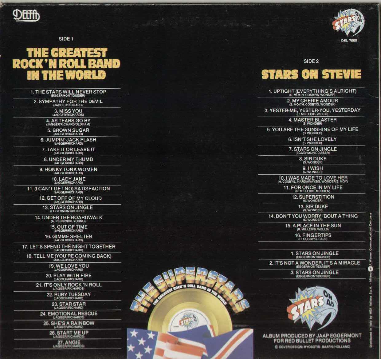 The Superstars The Greatest Rock'n'roll Band In The World