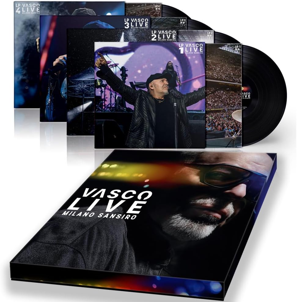 VASCO LIVE MILANO SANSIRO Limited Edition Boxset