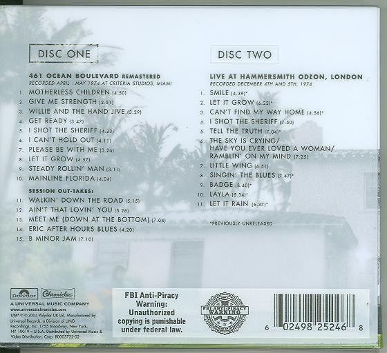 461 Ocean Boulevard Deluxe Edition
