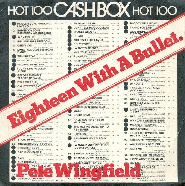 Eighteen With A Bullet / Shadow Of A Doubt