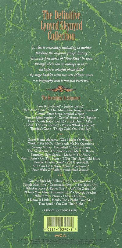 The Definitive Lynyrd Skynyrd Collection Boxset