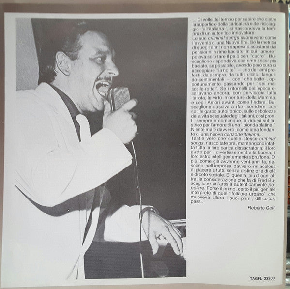 Il Favoloso Fred Buscaglione Boxset