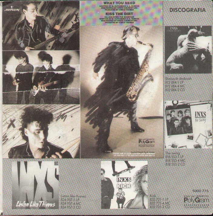 What You Need / Kiss The Dirt
