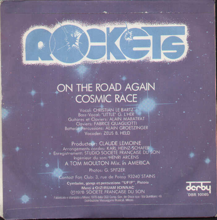 On The Road Again / Cosmic Race
