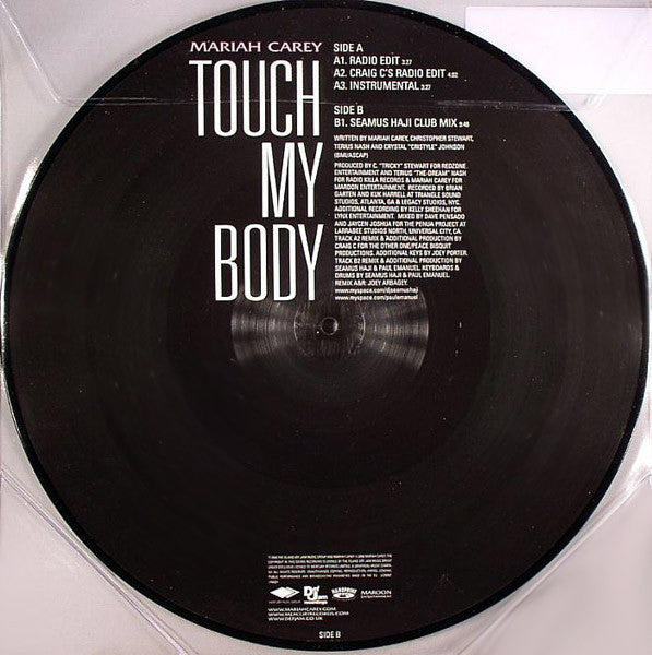 Touch My Body Picture Disc