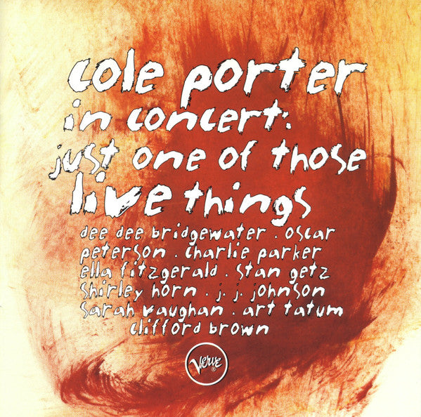 Cole Porter In Concert Just One Of Those Live Things
