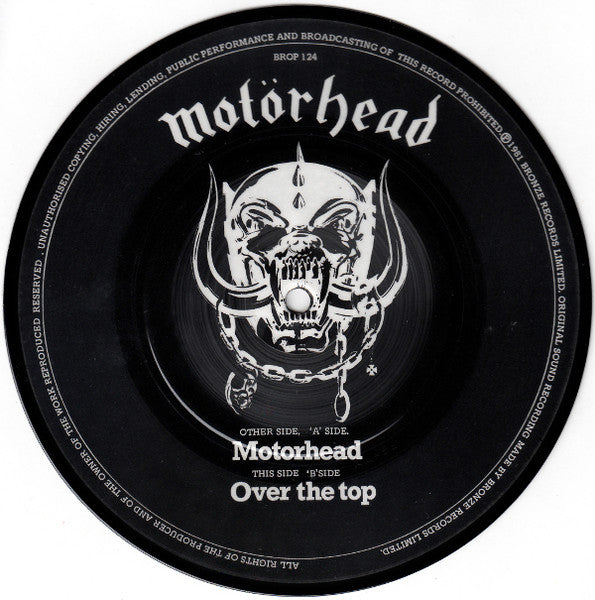 Motorhead / Over The Top Picture Disc