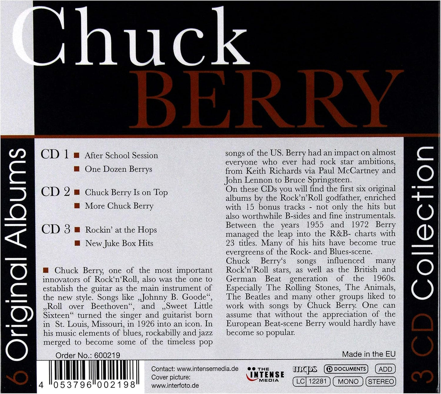 3 CD Collection / 6 Original Albums