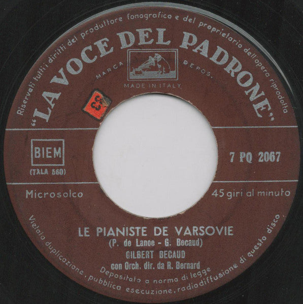 Le Pianiste De Varsovie / La Corrida