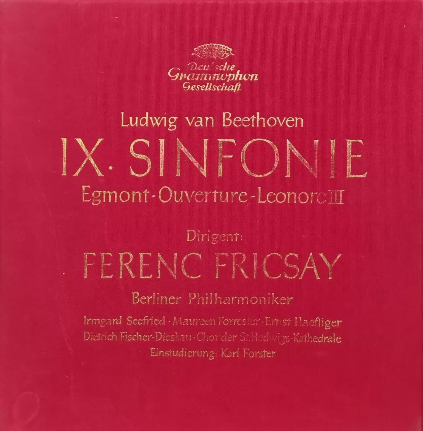 Beethoven Sinfonia N.9 Ouverture Egomont