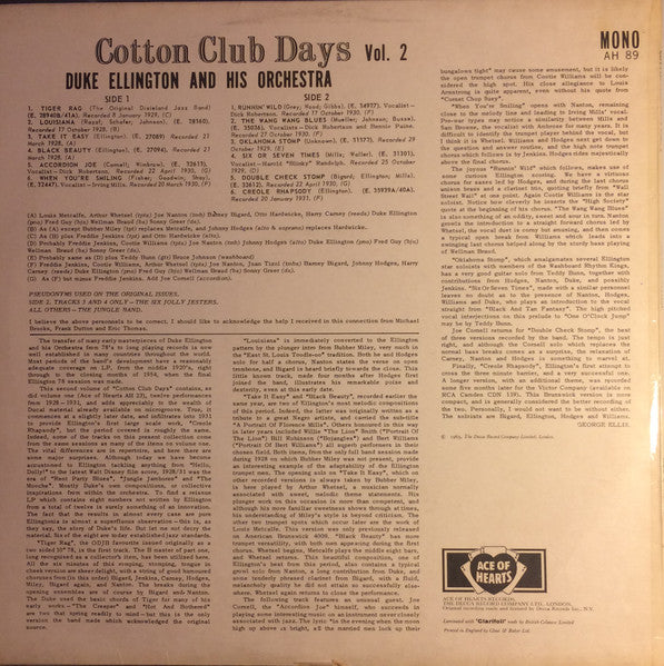 Cotton Club Days Vol. 2