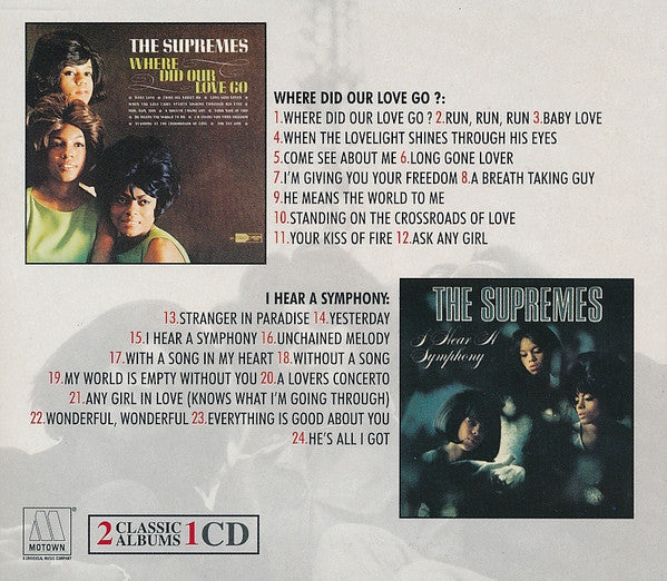 Where Did Our Love Go / I Hear A Symphony