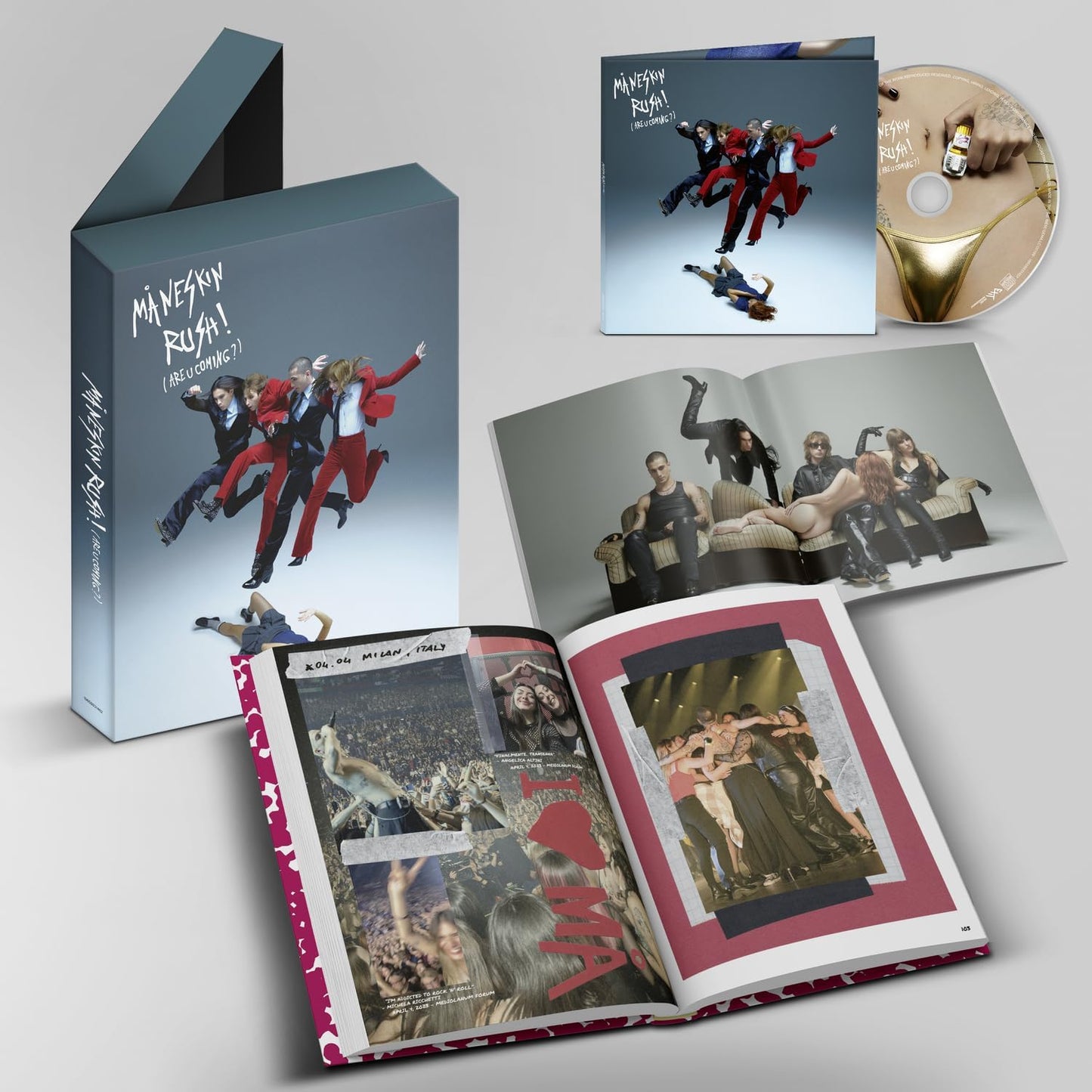 RUSH ARE U COMING Deluxe Edition