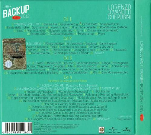 Backup 1987-2012 Il Best Deluxe Edition Boxset