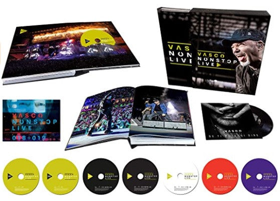 Vasco Nonstop Live Limited Edition Superdeluxe 2cd 3dvd 2bluray 1-45g