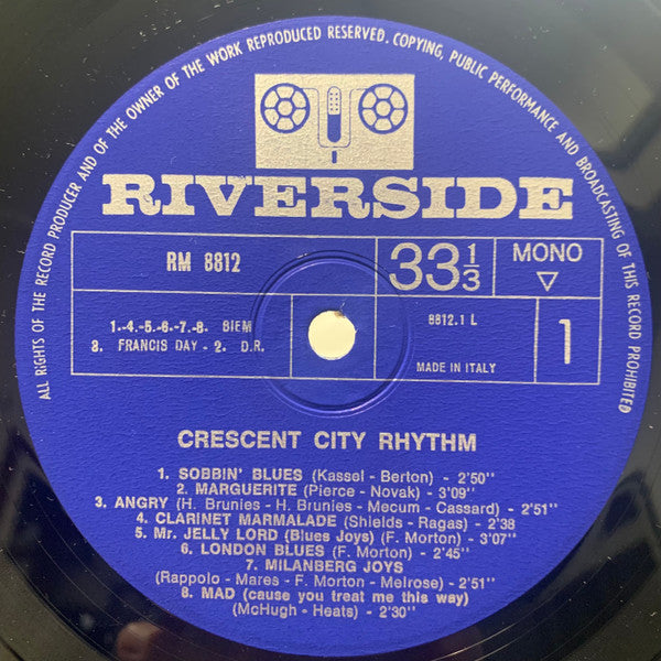 Crescent City Rhythm 1923 - 1924