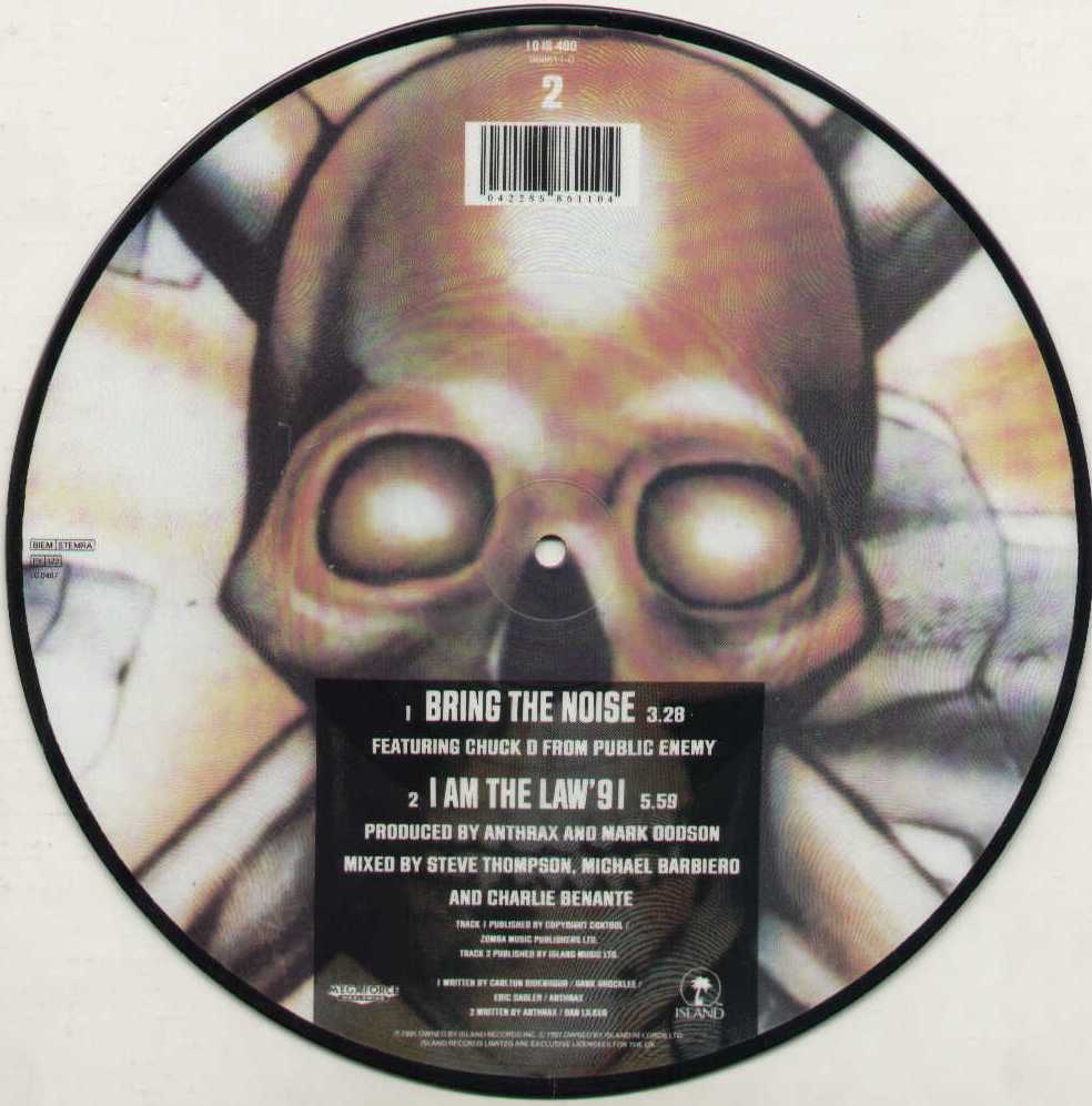 Bring The Noise Limited Edition Picture Disc