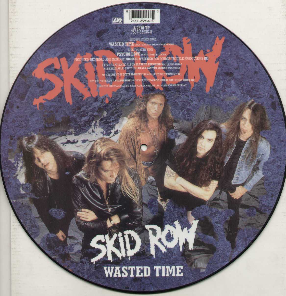 Wasted Time Picture Disc