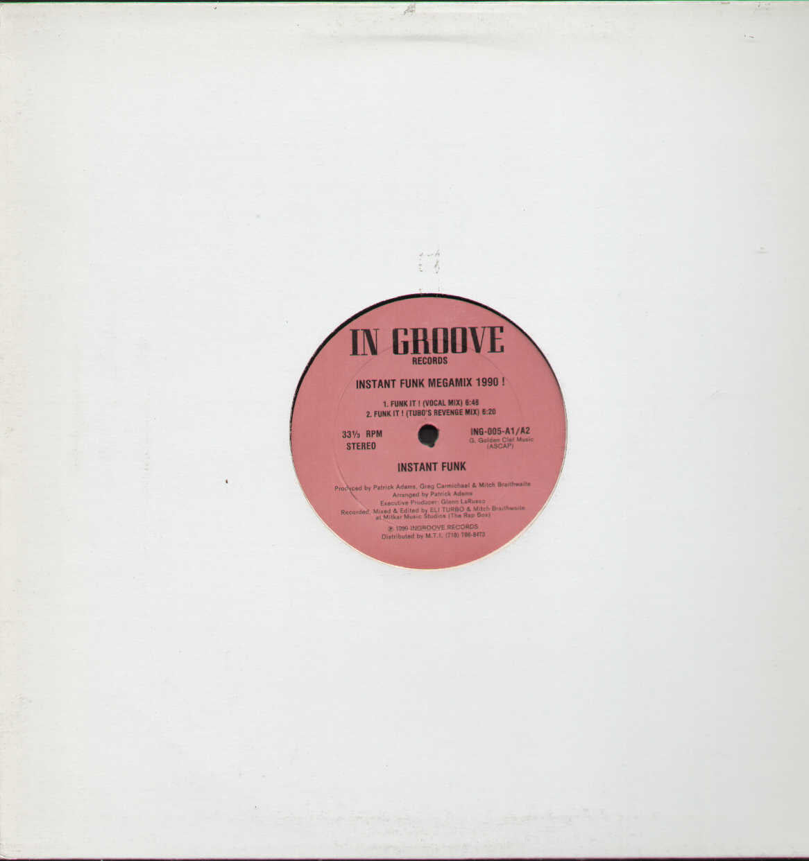 Instant Funk Megamix 1990