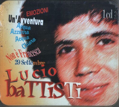 Lucio Battisti limited edition metal box