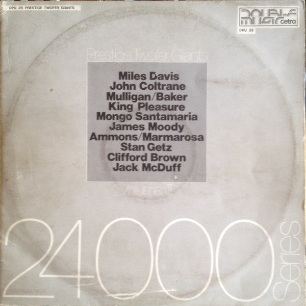 Prestige Twofer Giants Volume 2