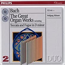 The Great Organ Works Including Toccata And Fugue In D Minor