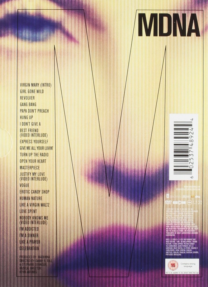 Mdna World Tour + 2 Cd