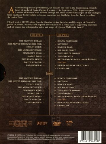 Nights From The Alhambra Boxset 2Cd+Dvd