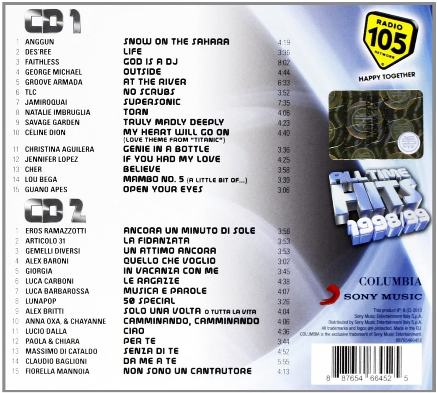 All Time Hits - 1998/99
