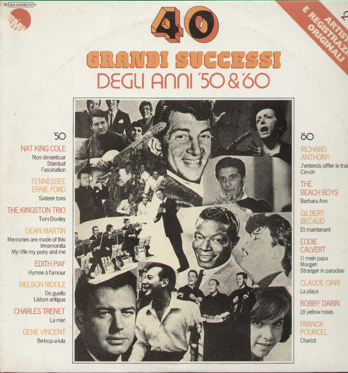 40 Grandi Successi Degli Ann 50 & 60