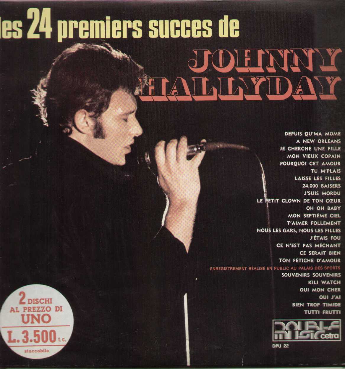 Les 24 Premiers Succes De Johnny Hallyday