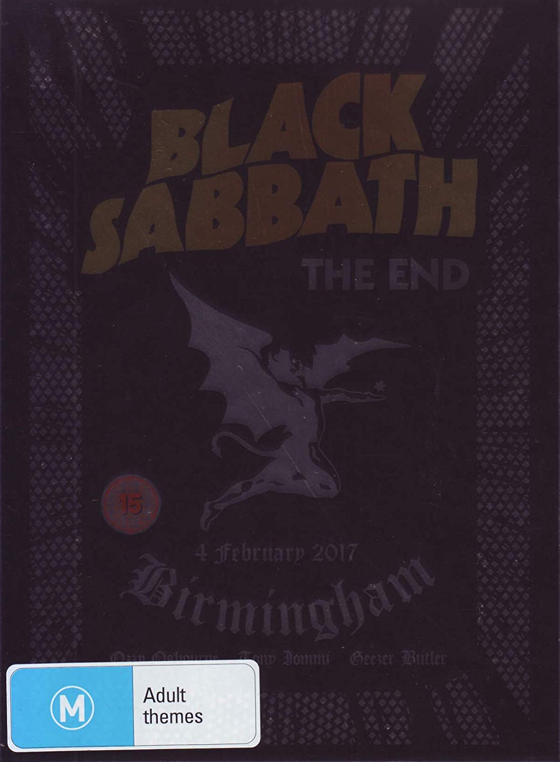 The End 4 February 2017 Birmingham Boxset 3Cd 1Bluray 1Dvd