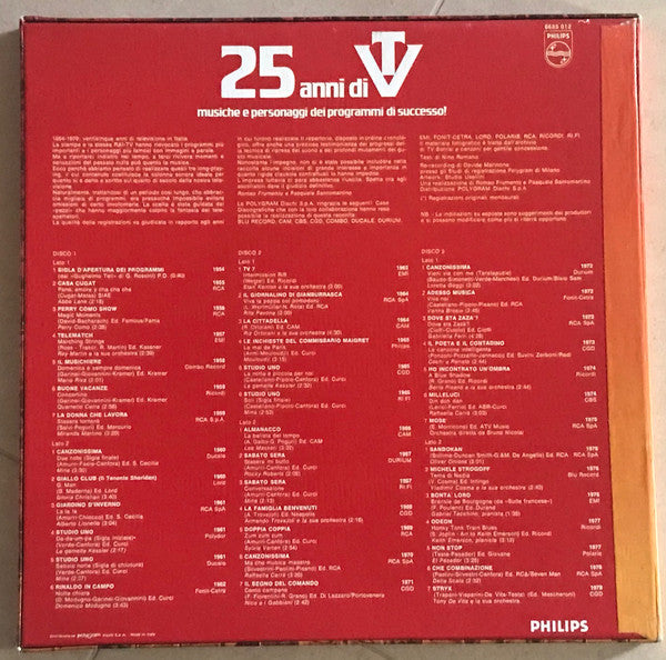 25 Anni Di Tv Boxset
