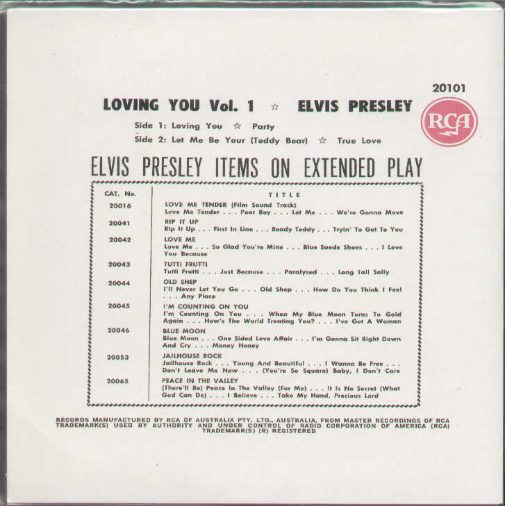 Loving You Vol.1