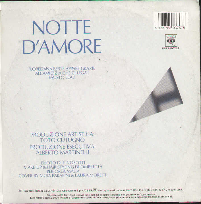 Io Amo / Notte D'amore