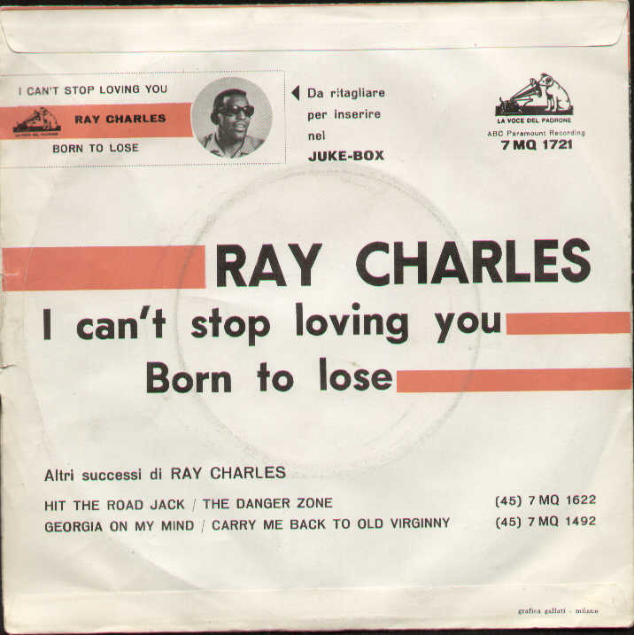 I Can't Stop Loving You / Born To Lose