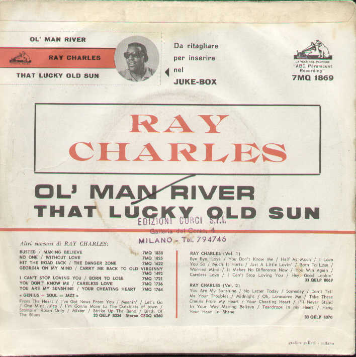Ol Man River / Yhat Lucky Old Sun
