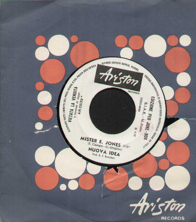 Mister E Jones / Il Mio Mondo D'amore