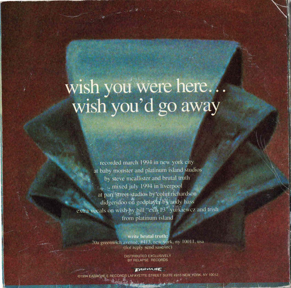 Godplayer / Wish You Were Here Wish You'd Go Away