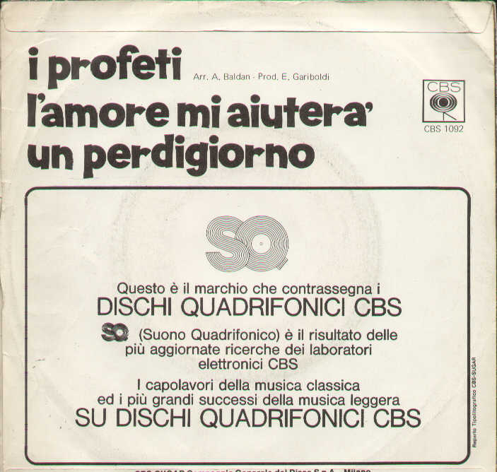 L'amore Mi Aiuterà / Un Perdigiorno