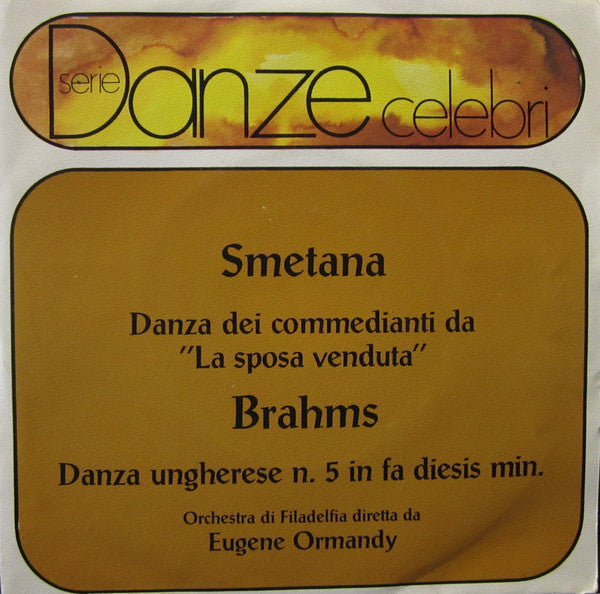 Danza Dei Commedianti Da La Sposa Venduta / Danza Ungherese