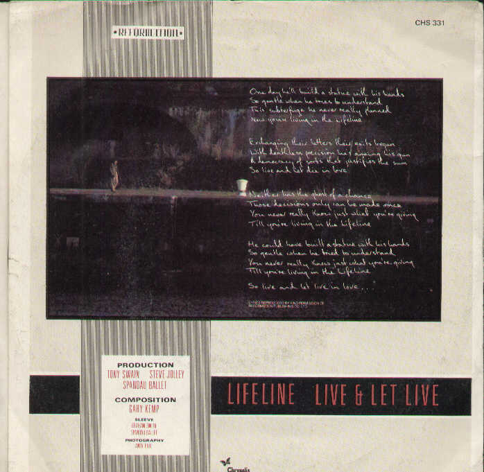 Lifeline / Live & Let Live