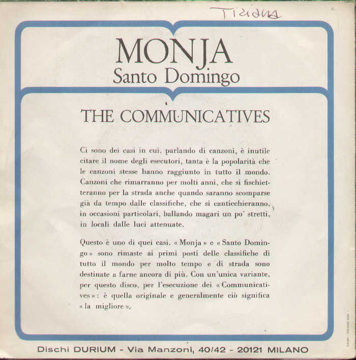The Communicatives / Santo Domingo