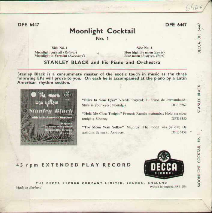Moonlight Cocktail N.1