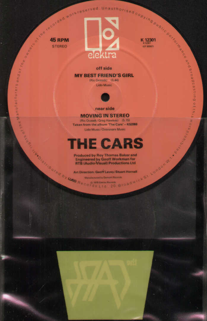 My Best Friend's Girl / Moving In Stereo Picture Disc