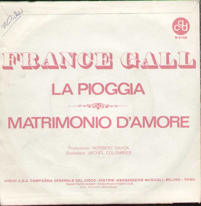 La Pioggia / Matrimonio D'amore
