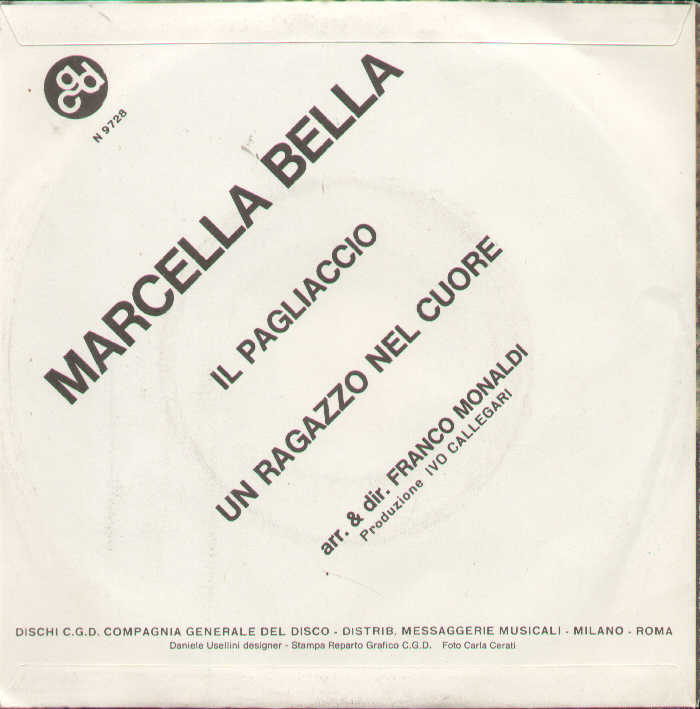 Un Ragazzo Nel Cuore / Il Pagliaccio