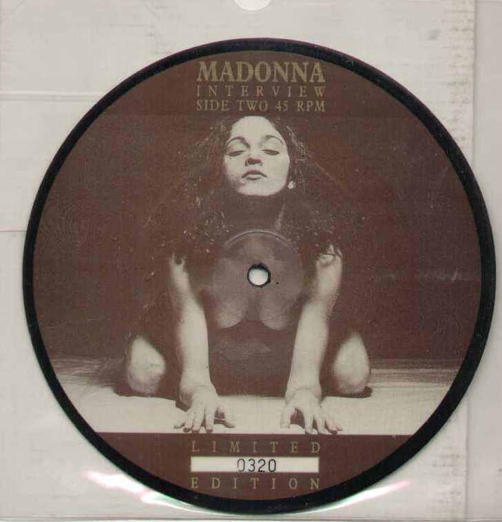Talking In Usa In 1988 / Interview Limited Edition Picture