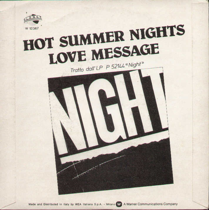 Hot Summer Nights / Love Message